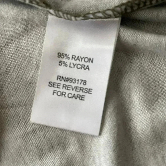 💥🆕Workshop Olive Zebra Print Tank Top S🆕 - Picture 10 of 10